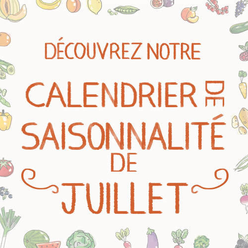 Fruits & légumes : le calendrier de saisonnalité de Juillet, selon Biocoop